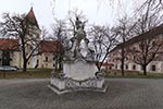 Niederösterreich 3D - Asparn an der Zaya - Hl. Nepomuk-Denkmal