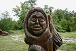 Niederösterreich 3D - Gnadendorf - Sitzskulptur