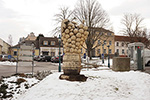 Niederösterreich 3D - Klosterneuburg - Holzskulptur