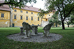 Niederösterreich 3D - Marchegg -  Steinerne Sitzgruppe